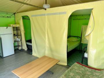 Location Tente Lodge CYRUS 6 PERSONNES